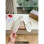 Christian Louboutin PVC Men's Loubi Flip Thong Sandals White