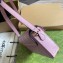 Gucci GG super mini shoulder bag 772794 leather Pink 2024