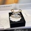 Chanel Metal & Resin Cuff Bracelet ABD158 White 2024