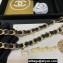 Chanel Chain Belt Black/Gold 2024
