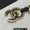 Chanel Chain Belt Black/Gold 2024