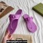 Gucci Women's thong sandals with Horsebit 780306 Lilac 2024