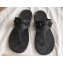 Gucci Women's thong sandals with Horsebit 780306 Black 2024