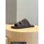 Loro Piana Calfskin Naha Men's Sandals Coffee 2024