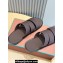 Loro Piana Calfskin Naha Men's Sandals Coffee 2024