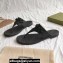 Gucci Women's thong sandals with Horsebit 780306 Black 2024
