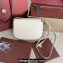Loro Piana Small Ghiera bag in Smooth Calfskin White 2024