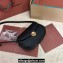 Loro Piana Mini Ghiera bag in Smooth Calfskin Black 2024