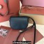 Loro Piana Mini Ghiera bag in Smooth Calfskin Dark Blue 2024