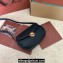 Loro Piana Mini Ghiera bag in Smooth Calfskin Dark Blue 2024
