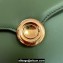 Loro Piana Mini Ghiera bag in Smooth Calfskin Green 2024