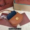 Loro Piana Mini Ghiera bag in Smooth Calfskin Brown 2024