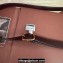 Loro Piana Mini Ghiera bag in Smooth Calfskin Burgundy 2024