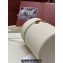 Loro Piana Extra Case Medium Bag in Smooth Calfskin White 2024