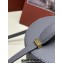Loro Piana Extra Case Medium Bag in Grained Calfskin Gray 2024