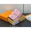 Louis Vuitton Monogram Empreinte leather Emilie Wallet M60688 Pink 2024
