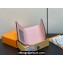 Louis Vuitton Monogram Empreinte leather Emilie Wallet M60688 Pink 2024