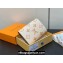 Louis Vuitton Monogram Empreinte leather Emilie Wallet M60688 Creamy 2024