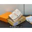 Louis Vuitton Monogram Empreinte leather Emilie Wallet M60688 Creamy 2024