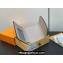Louis Vuitton Monogram Empreinte leather Emilie Wallet M60688 Gray 2024