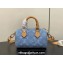 Louis Vuitton Monogram Denim Nano Speedy Bag M11212 Sky Blue 2024