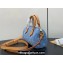 Louis Vuitton Monogram Denim Nano Speedy Bag M11212 Sky Blue 2024