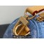 Louis Vuitton Monogram Denim Nano Speedy Bag M11212 Sky Blue 2024