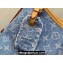 Louis Vuitton Monogram Denim CarryAll PM Bag M11462 Sky Blue 2024
