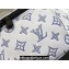 Louis Vuitton Monogram Shadow calf leather Rush Bumbag M25227 White / Navy Blue 2024