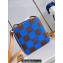Louis Vuitton Damier Pop canvas Chess Messenger Bag N40547 Blue 2024