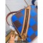 Louis Vuitton Damier Pop canvas Chess Messenger Bag N40547 Blue 2024