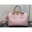 Louis Vuitton Monogram Empreinte leather Speedy Bandoulière 20 Bag M47136 Opal Pink 2024