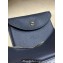 Loro Piana Extra Bag L27 with New lock charms in Grained Calfskin Dark Royal Blue 2024