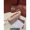 Loro Piana Extra Bag L27 with New lock charms in Grained Calfskin Light Pink 2024