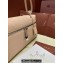 Loro Piana Extra Bag L27 with New lock charms in Grained Calfskin Light Pink 2024