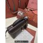 Loro Piana Extra Bag L27 with New lock charms in Smooth Calfskin Coffee 2024