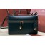 Loro Piana Extra Bag L27 with New lock charms in Smooth Calfskin Dark Green 2024
