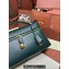Loro Piana Extra Bag L27 with New lock charms in Smooth Calfskin Dark Green 2024