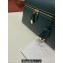 Loro Piana Extra Bag L27 with New lock charms in Smooth Calfskin Dark Green 2024