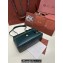 Loro Piana Extra Bag L27 with New lock charms in Smooth Calfskin Dark Green 2024