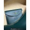 Loro Piana Extra Bag L27 with New lock charms in Smooth Calfskin Dark Green 2024