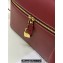 Loro Piana Extra Bag L27 with New lock charms in Smooth Calfskin Burgundy 2024