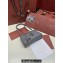 Loro Piana Extra Pocket L19 Pouch with New lock charms in Grained Calfskin Gray 2024