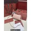 Loro Piana Extra Pocket L19 Pouch with New lock charms in Grained Calfskin Light Pink 2024