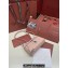 Loro Piana Extra Pocket L19 Pouch with New lock charms in Grained Calfskin Light Pink 2024