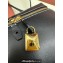 Loro Piana Extra Pocket L19 Pouch with New lock charms in Smooth Calfskin Black 2024