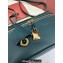 Loro Piana Extra Pocket L19 Pouch with New lock charms in Smooth Calfskin Dark Green 2024