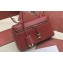 Loro Piana Extra Pocket L19 Pouch with New lock charms in Smooth Calfskin Burgundy 2024