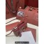 Loro Piana Extra Pocket L19 Pouch with New lock charms in Smooth Calfskin Burgundy 2024