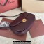 Loro Piana Small Ghiera bag in Smooth Calfskin Burgundy 2024